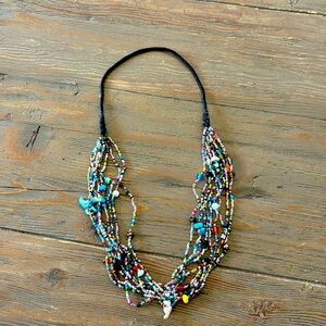 Beautiful Beaded Necklace,  24” Long